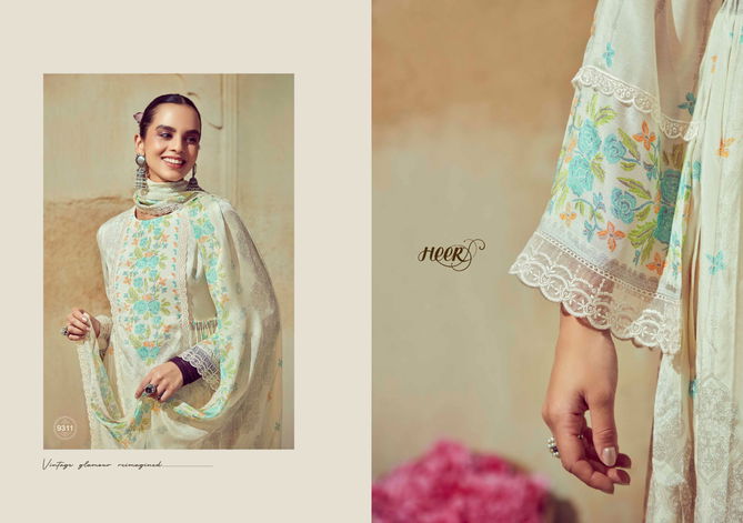 Guls By Kimora Heer Pure Muslin Digital Printed Salwar Suits Wholesale Market In Surat